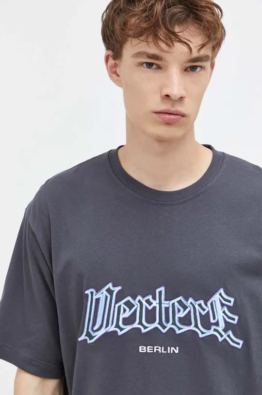 grigio Vertere Berlin t-shirt in cotone