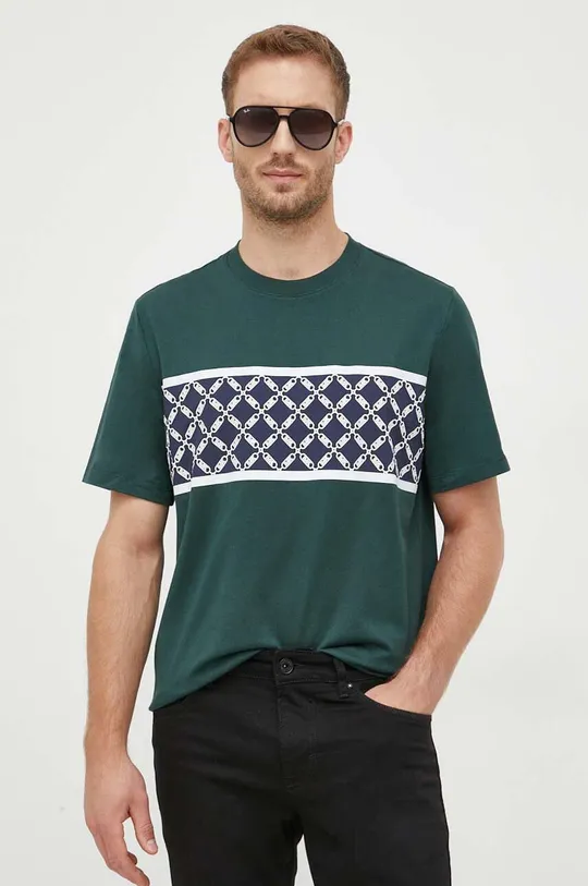 zielony Michael Kors t-shirt bawełniany