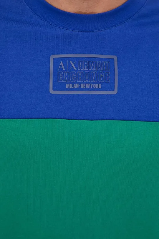 барвистий Бавовняна футболка Armani Exchange