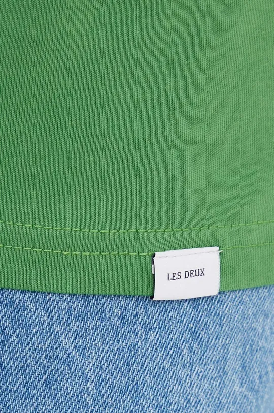 zelena Bombažna kratka majica Les Deux
