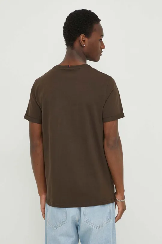 коричневий Бавовняна футболка Les Deux