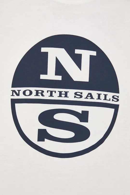 Βαμβακερό μπλουζάκι North Sails Ανδρικά
