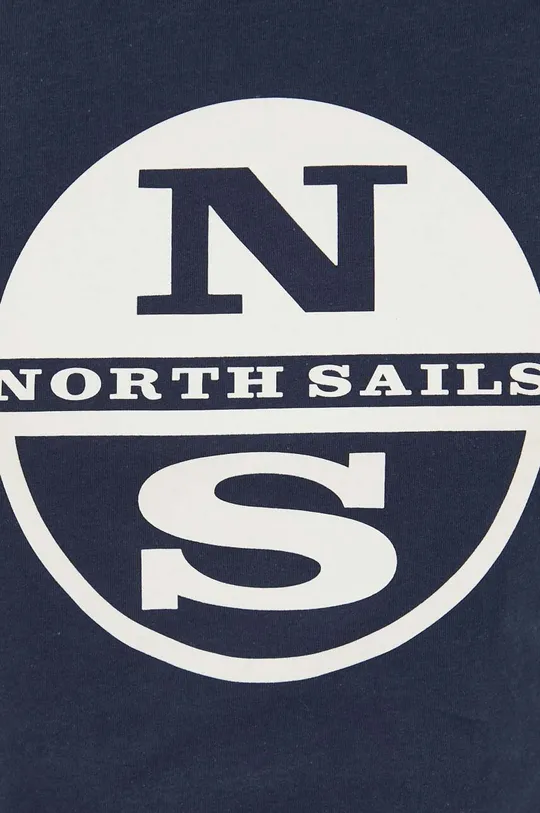 Bombažna kratka majica North Sails Moški