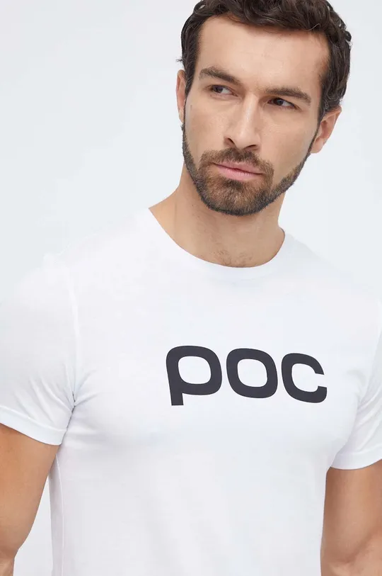 білий Бавовняна футболка POC