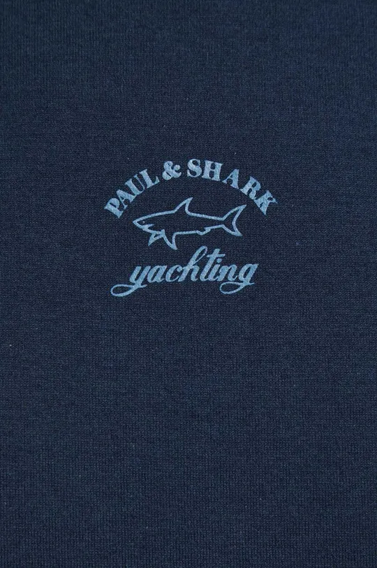 Βαμβακερό μπλουζάκι Paul&Shark Ανδρικά