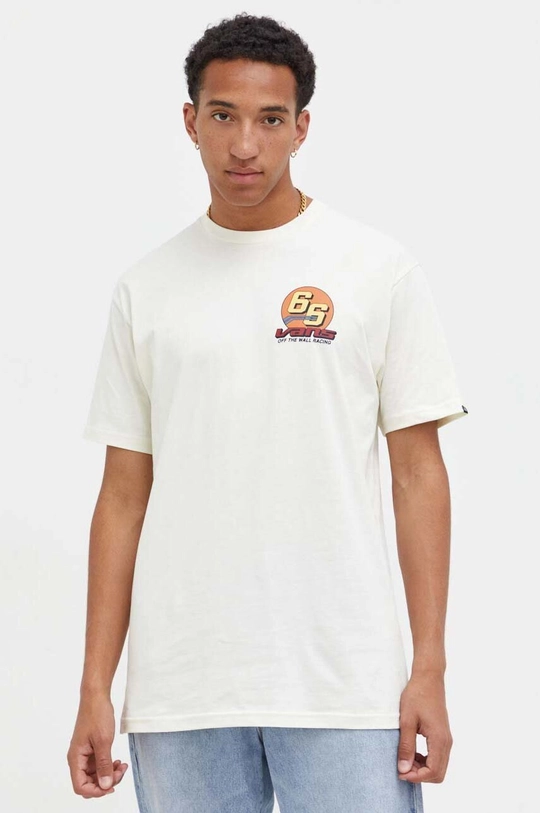 beige Vans t-shirt in cotone Uomo