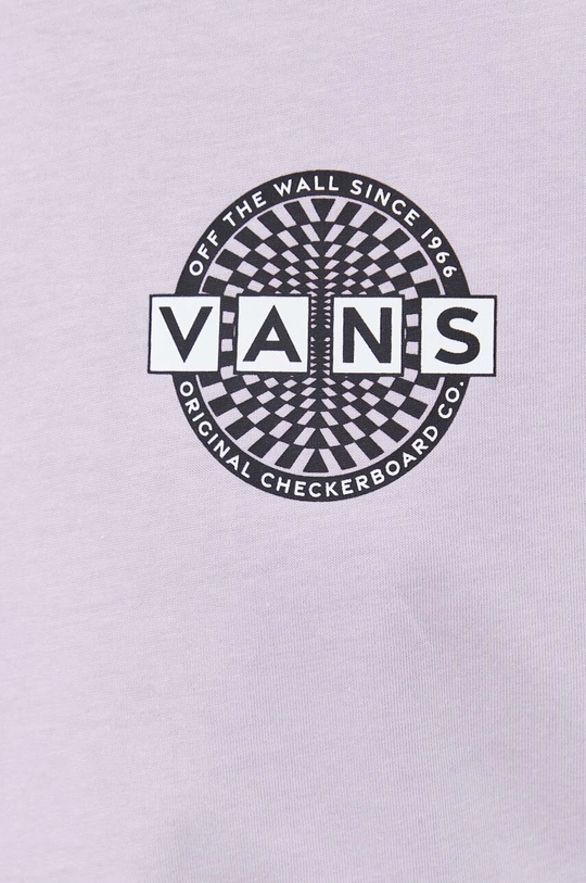 Βαμβακερό μπλουζάκι Vans