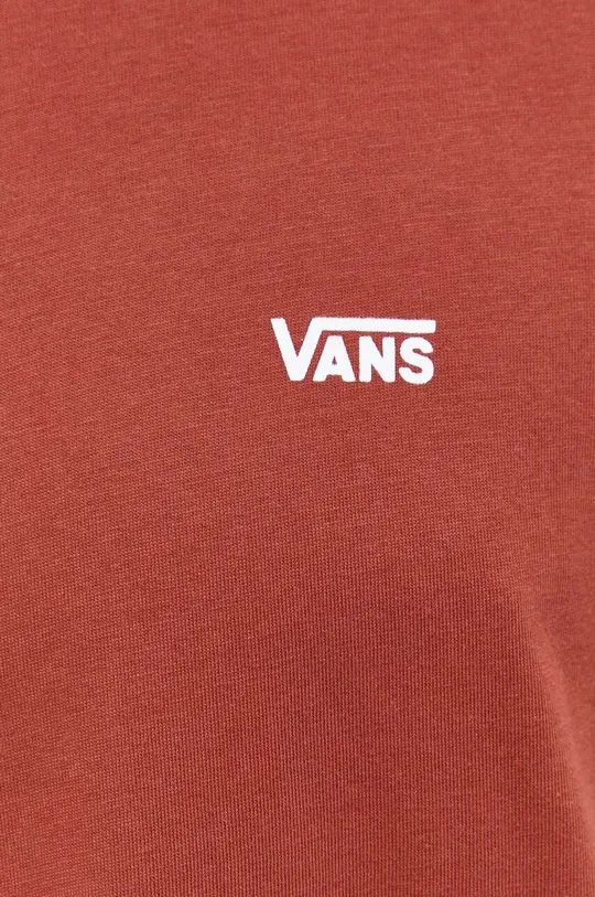 Хлопковая футболка Vans