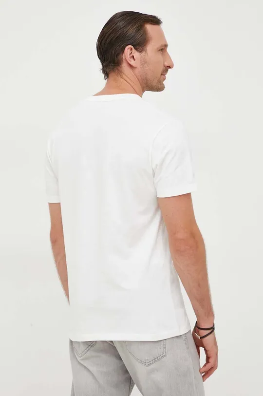 Βαμβακερό μπλουζάκι Pepe Jeans Kane λευκό