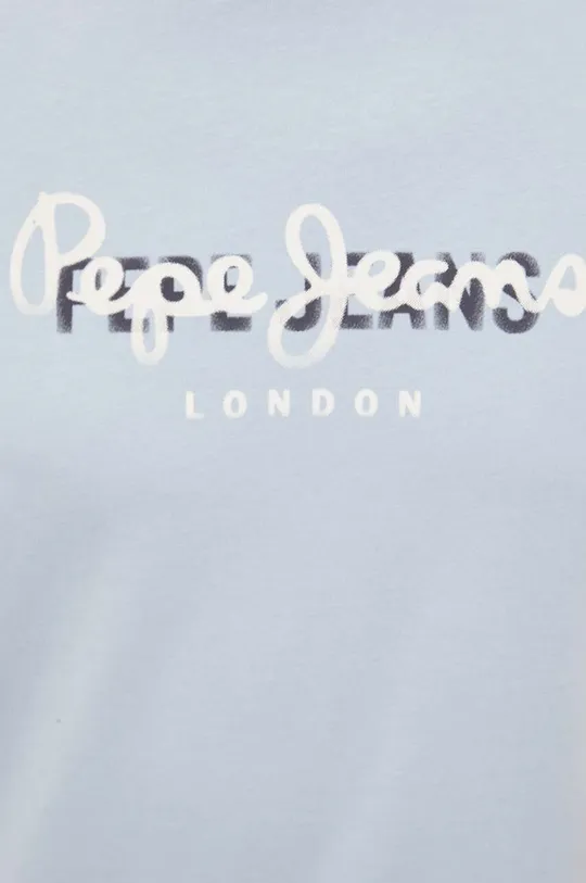 Βαμβακερό μπλουζάκι Pepe Jeans Keegan Ανδρικά