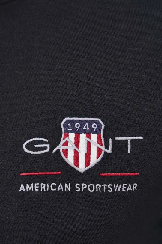 Bombažna kratka majica Gant Moški