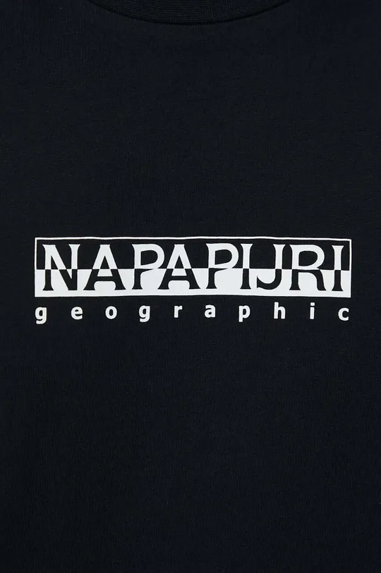 Памучна тениска Napapijri S-Box Чоловічий