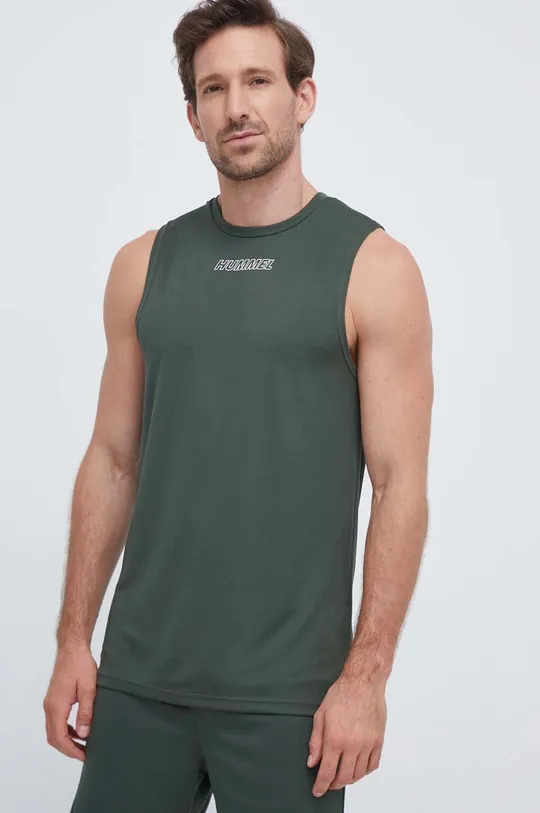 zielony Hummel t-shirt treningowy Flex