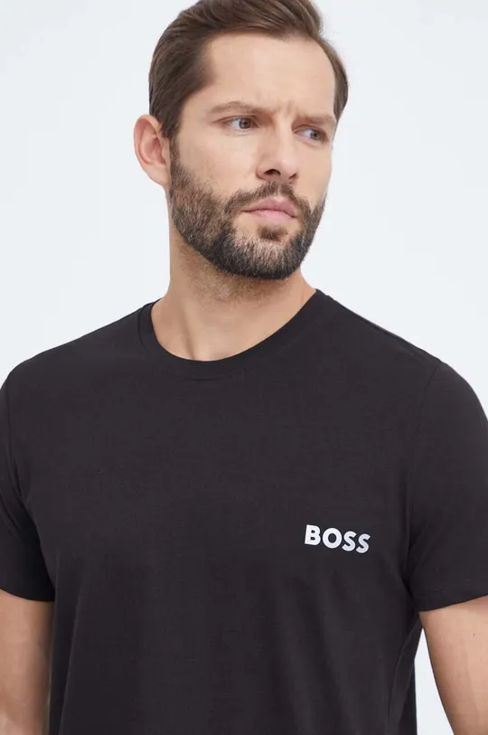czarny BOSS t-shirt