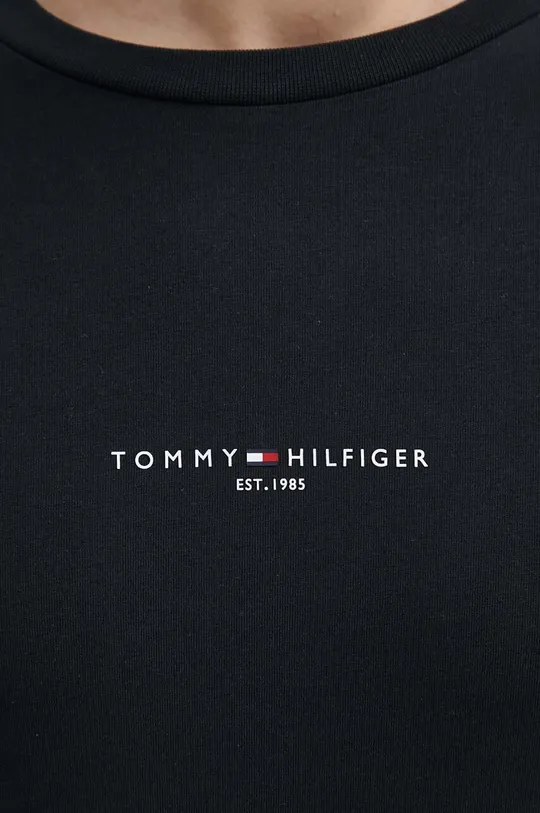 чорний Бавовняна футболка Tommy Hilfiger