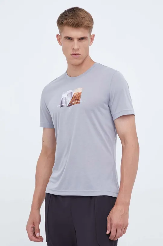 sivá Športové tričko Salewa Pure Design Dry