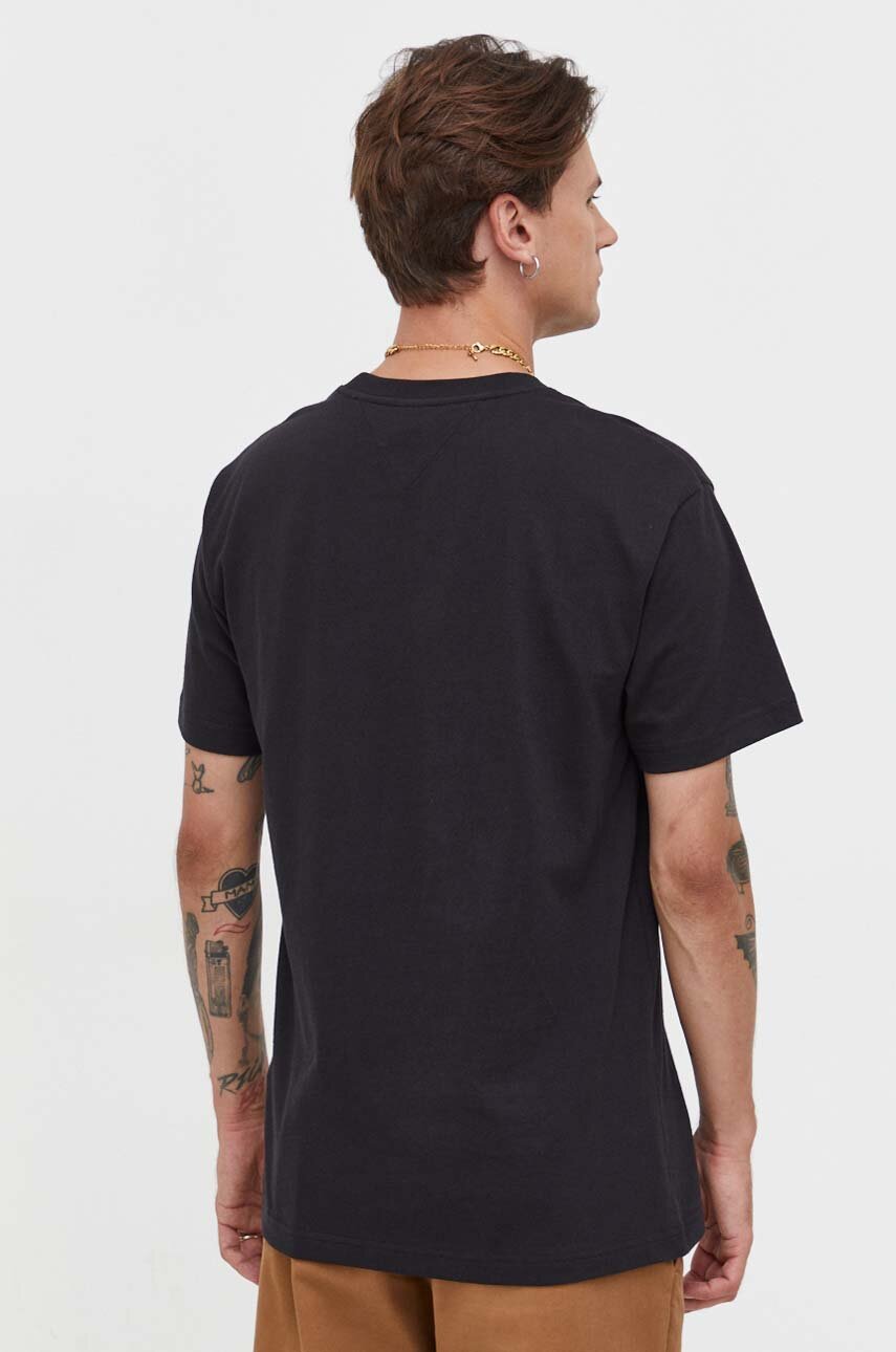 Βαμβακερό μπλουζάκι Tommy Jeans 100% Βαμβάκι