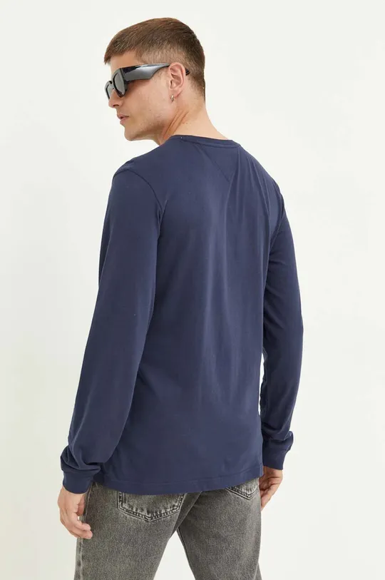 Βαμβακερή μπλούζα με μακριά μανίκια Tommy Jeans 2-pack  100% Βαμβάκι