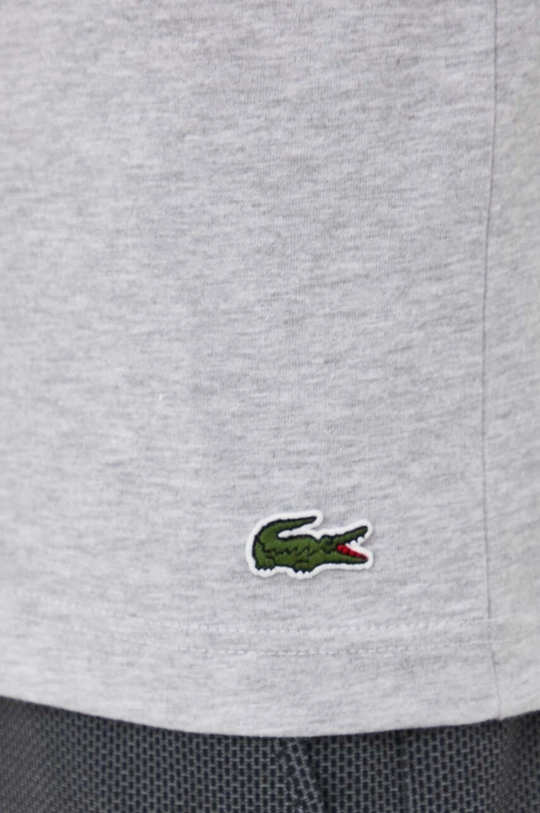 Βαμβακερό μπλουζάκι Lacoste Ανδρικά