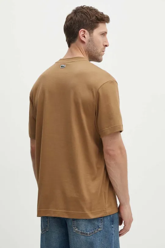 Βαμβακερό μπλουζάκι Lacoste 
