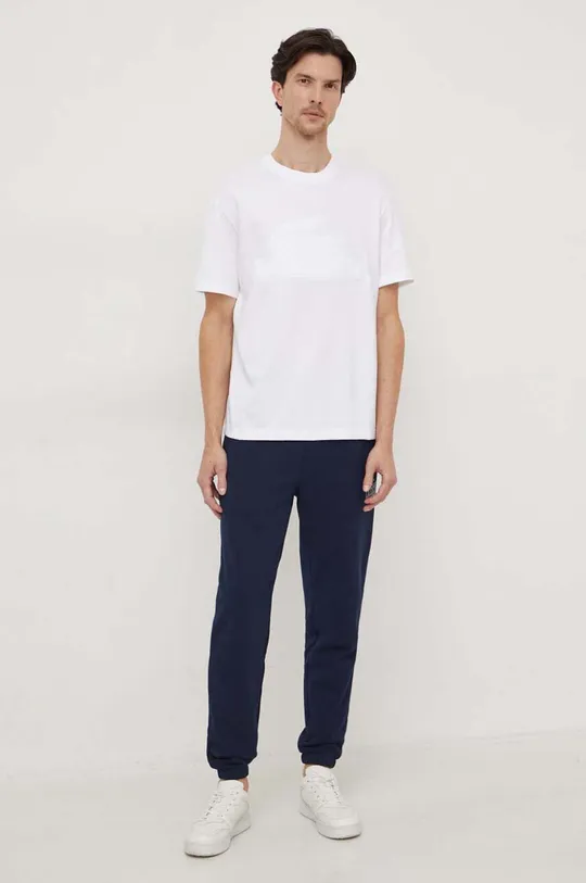 Lacoste t-shirt in cotone bianco