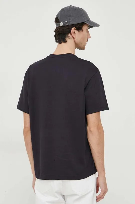 Bavlnené tričko Lacoste Základná látka: 100 % Bavlna Elastická manžeta: 98 % Bavlna, 2 % Elastan
