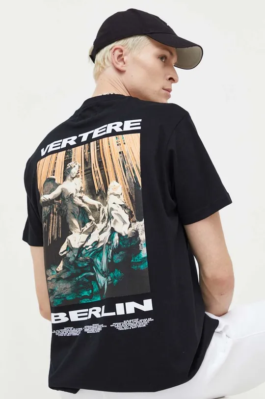 Бавовняна футболка Vertere Berlin чорний
