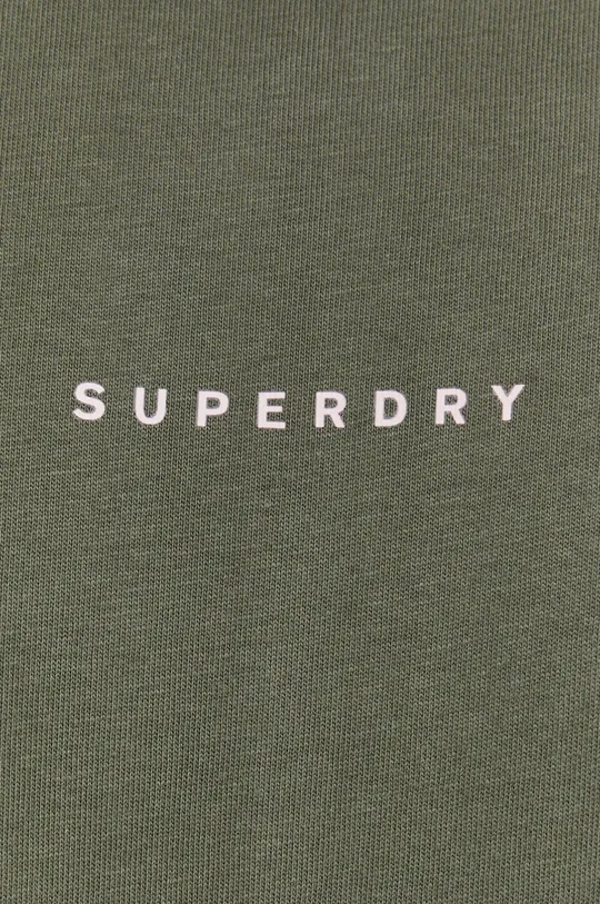 zielony Superdry t-shirt bawełniany