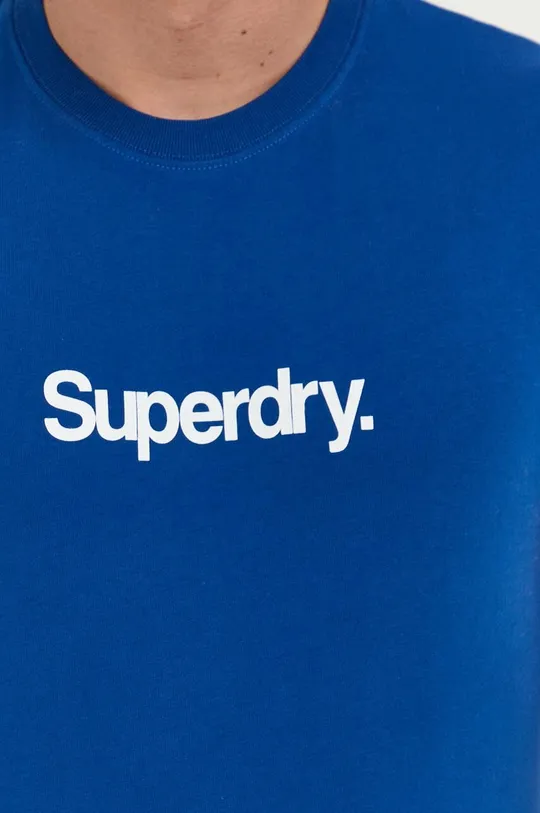 Bombažna kratka majica Superdry Moški