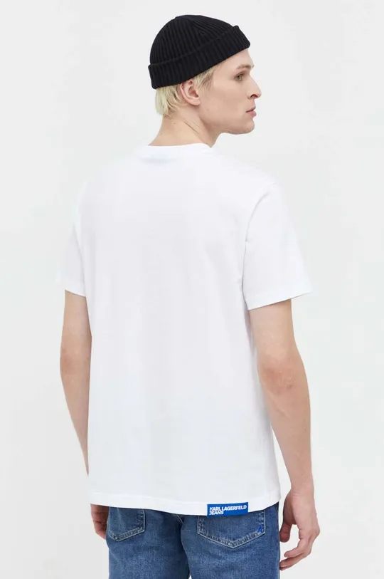 Хлопковая футболка Karl Lagerfeld Jeans 100% Хлопок