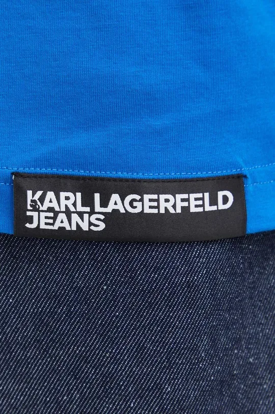 Хлопковая футболка Karl Lagerfeld Jeans