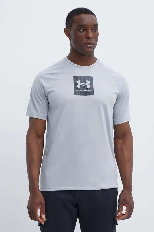 сірий Тренувальна футболка Under Armour Чоловічий