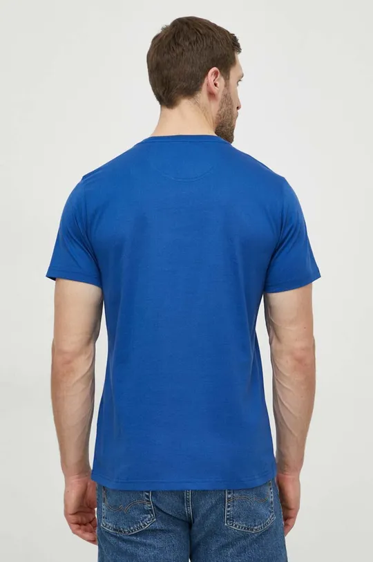 Bavlnené tričko Barbour Základná látka: 100 % Bavlna Elastická manžeta: 96 % Bavlna, 4 % Elastan