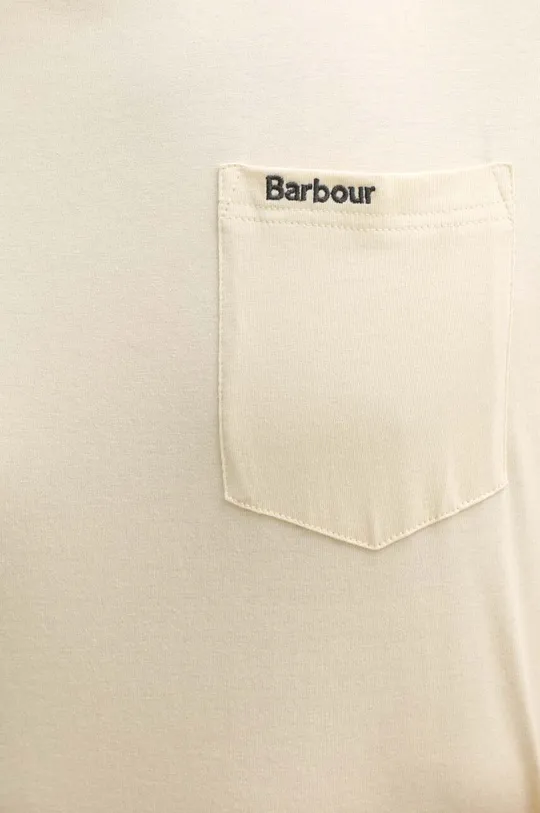 Βαμβακερό μπλουζάκι Barbour Ανδρικά