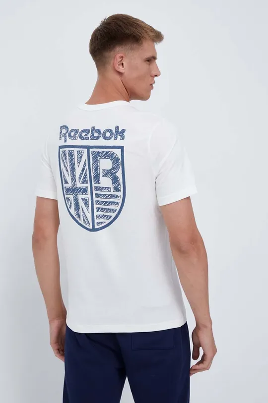 Хлопковая футболка Reebok 100% Хлопок