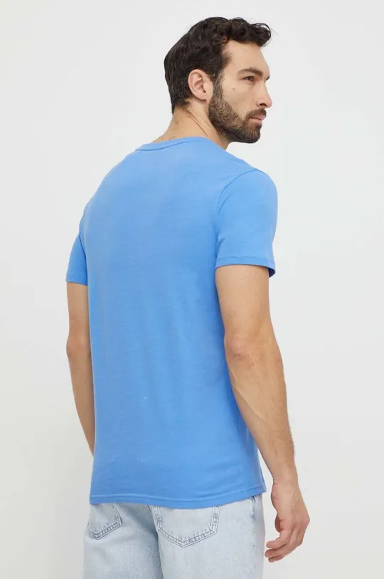 Βαμβακερό t-shirt Tommy Hilfiger μπλε