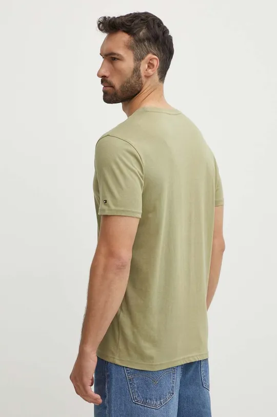 Tommy Hilfiger t-shirt lounge in cotone verde