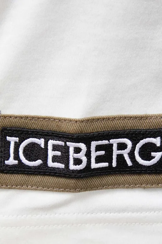 μπεζ Βαμβακερό μπλουζάκι Iceberg