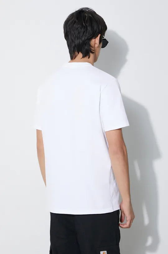 λευκό Βαμβακερό μπλουζάκι Carhartt WIP