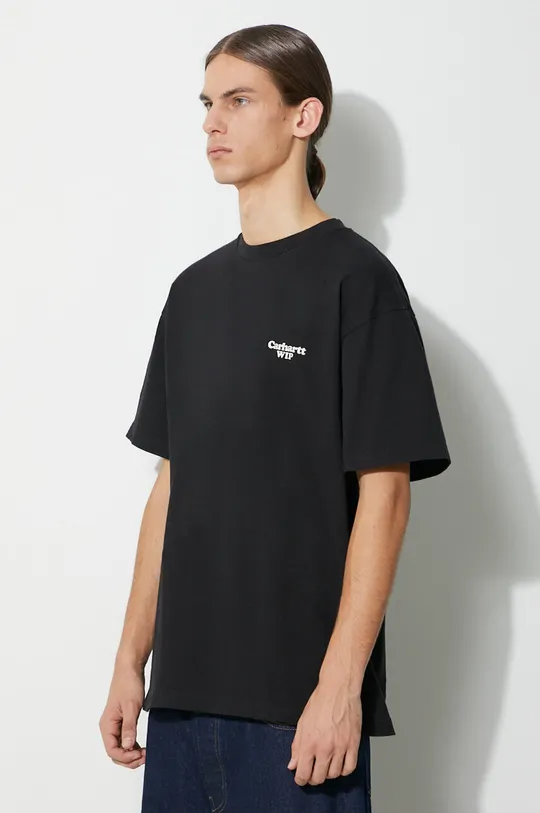 černá Bavlněné tričko Carhartt WIP S/S Paisley T-Shirt