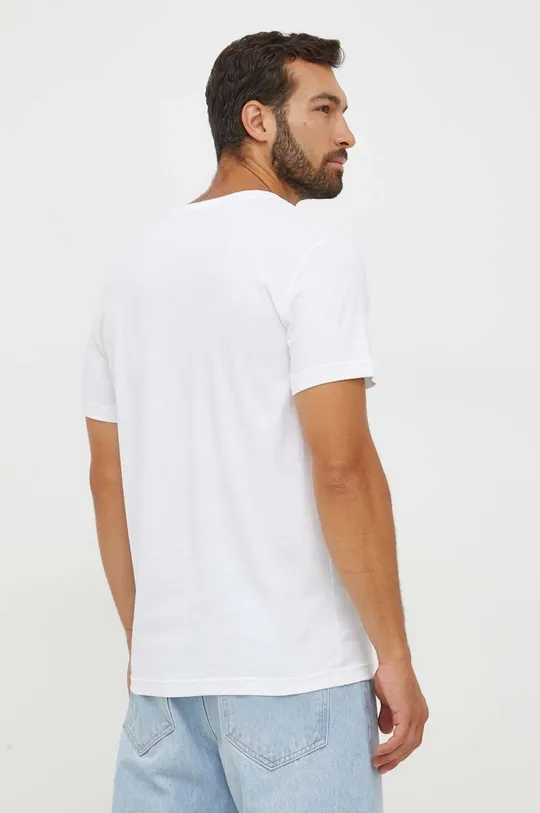 λευκό Βαμβακερό μπλουζάκι Calvin Klein Jeans 2-pack