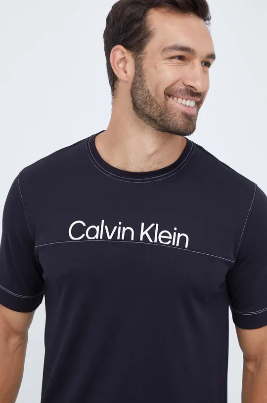 fekete Calvin Klein Performance edzős póló Férfi