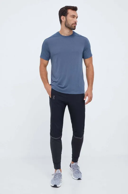 Majica kratkih rukava za trening Calvin Klein Performance plava