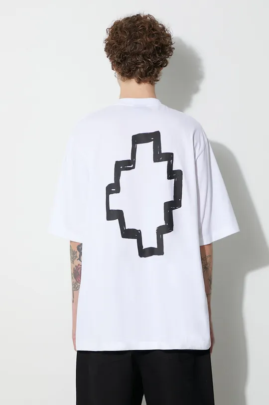 Marcelo Burlon t-shirt bawełniany Tempera Cross 100 % Bawełna organiczna