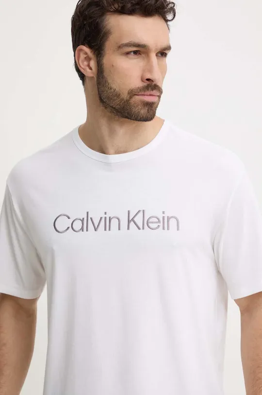λευκό Μπλουζάκι lounge Calvin Klein Underwear Ανδρικά