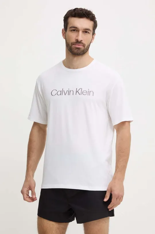 Homewear majica kratkih rukava Calvin Klein Underwear bijela