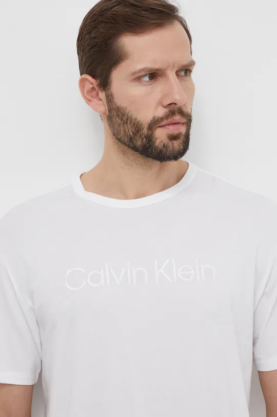 білий Футболка лаунж Calvin Klein Underwear Чоловічий