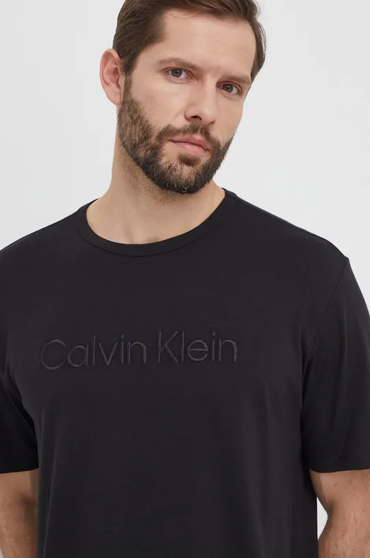 fekete Calvin Klein Underwear póló otthoni viseletre