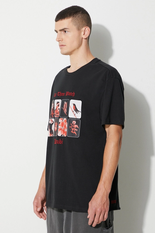 black KSUBI cotton t-shirt