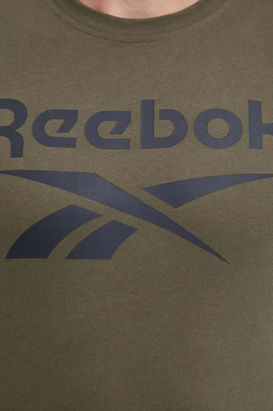 Bavlnené tričko Reebok Pánsky